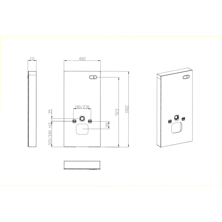 concealed-cistern-pneumatic-flush-size